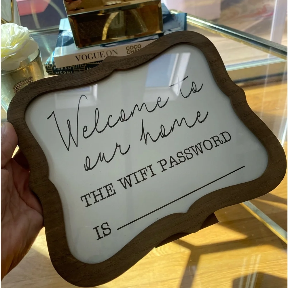 Rustic Wi-Fi Sign - Picture 5 of 7